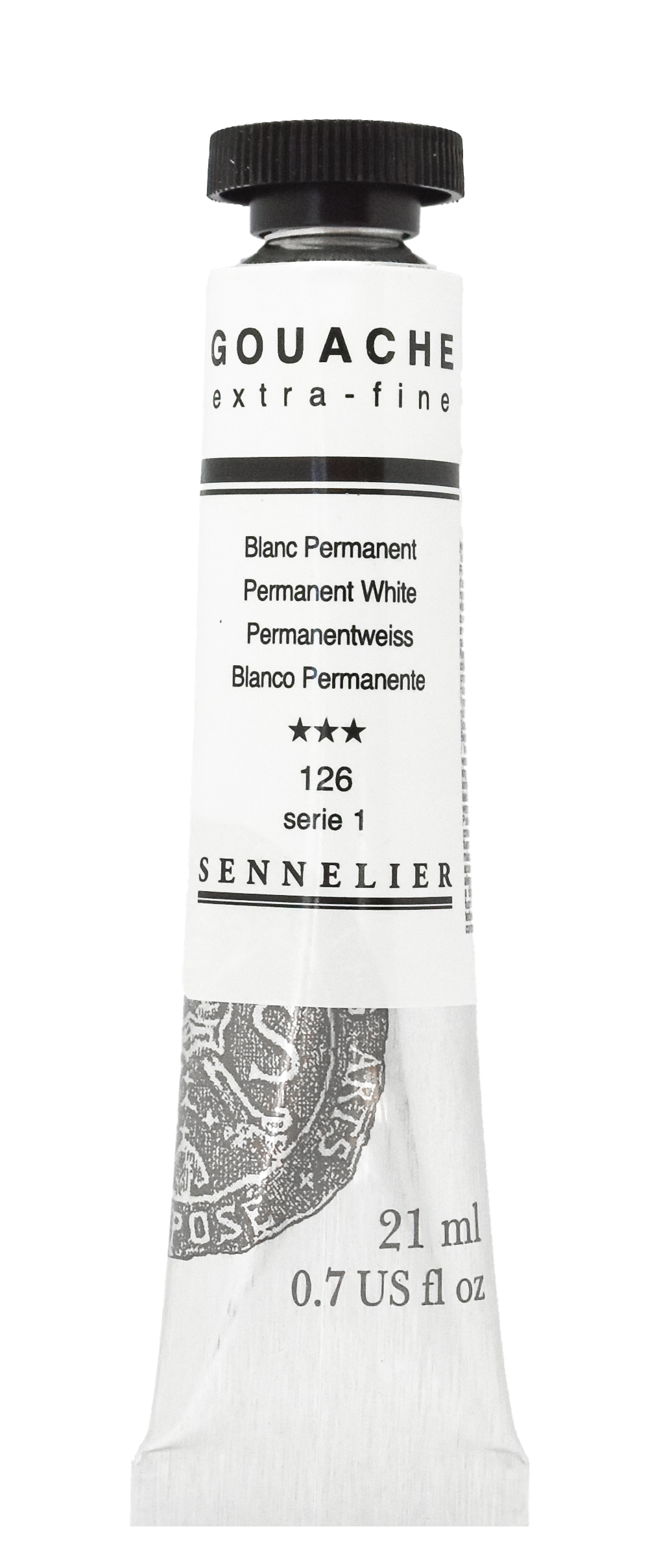 Sennelier Gouache Extra Fine PERMANENTWEISS Künstler-Gouache hochpigmentierte Deckfarbe 21ml Sennelier Gouache Extra Fine PERMANENTWEISS Künstler-Gouache hochpigmentierte Deckfarbe 21ml