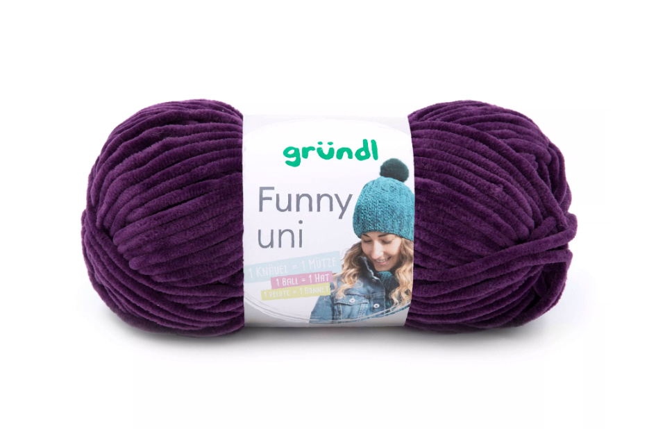Wolle Funny, chenilleartige Microfaser, 100g/120m 100% Polyacryl Wolle Funny, chenilleartige Microfaser, 100g/120m 100% Polyacryl