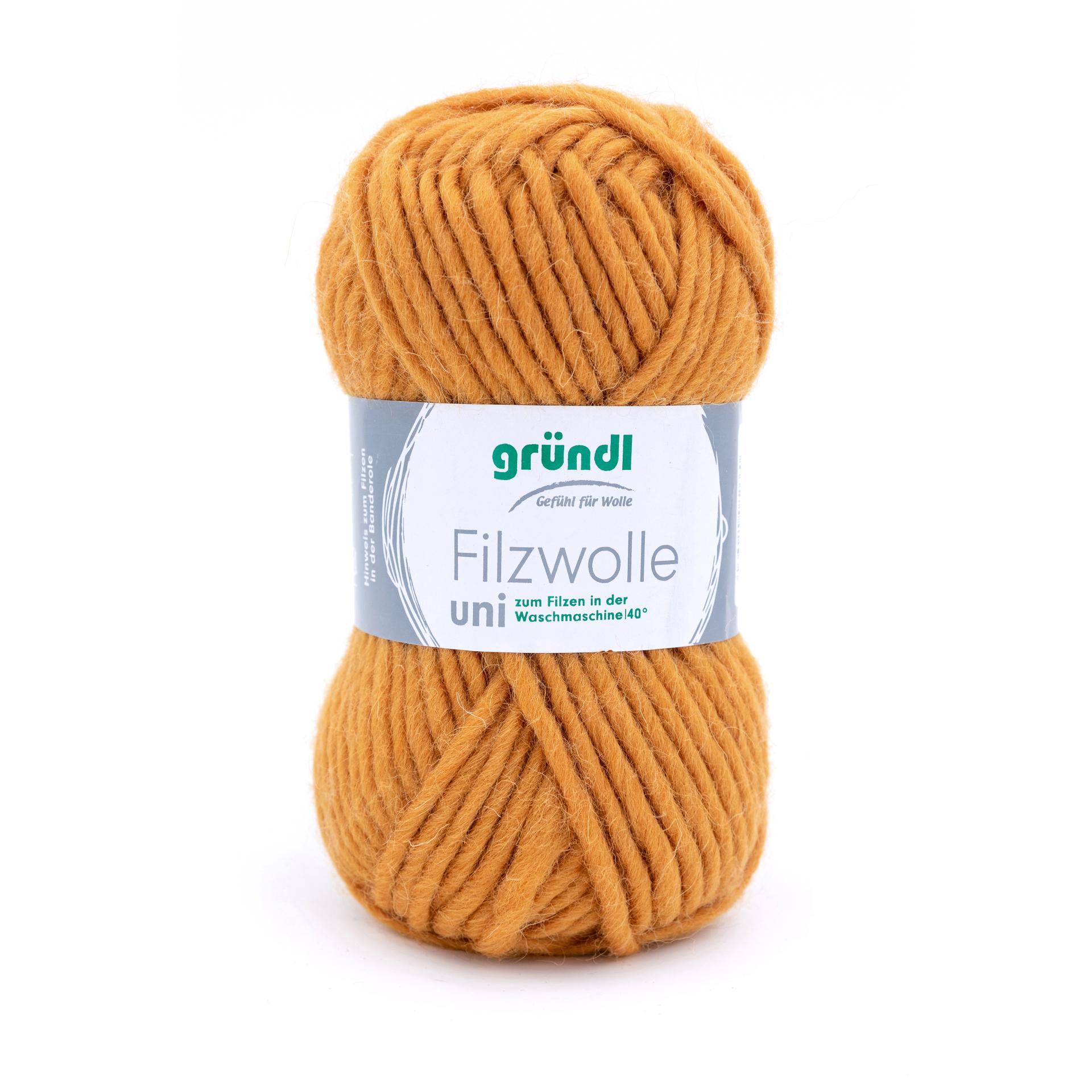 Strickfilzwolle 50g- 50m Schurwolle Strickfilzen Waschmaschinenfilzen 