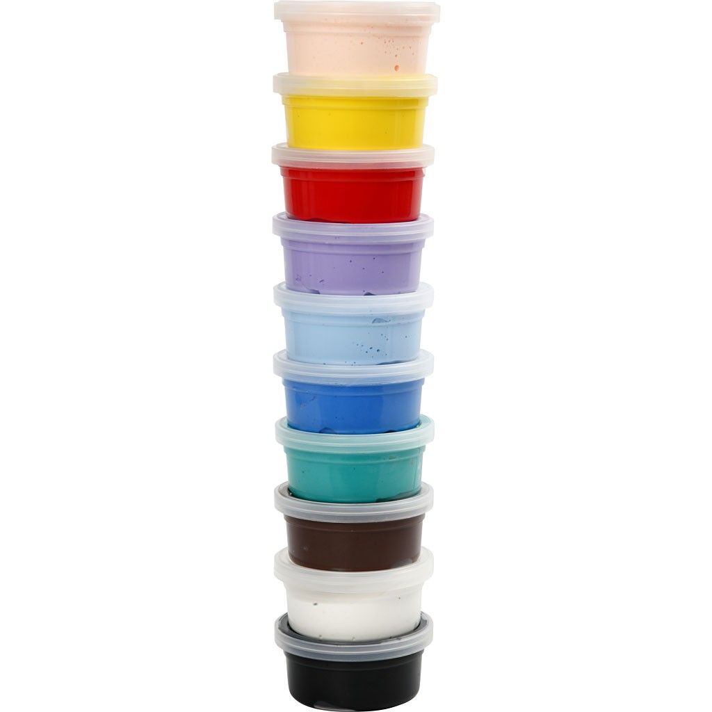 sortierte Farben Basic 2 10x40g Silk Clay® Sortiment 