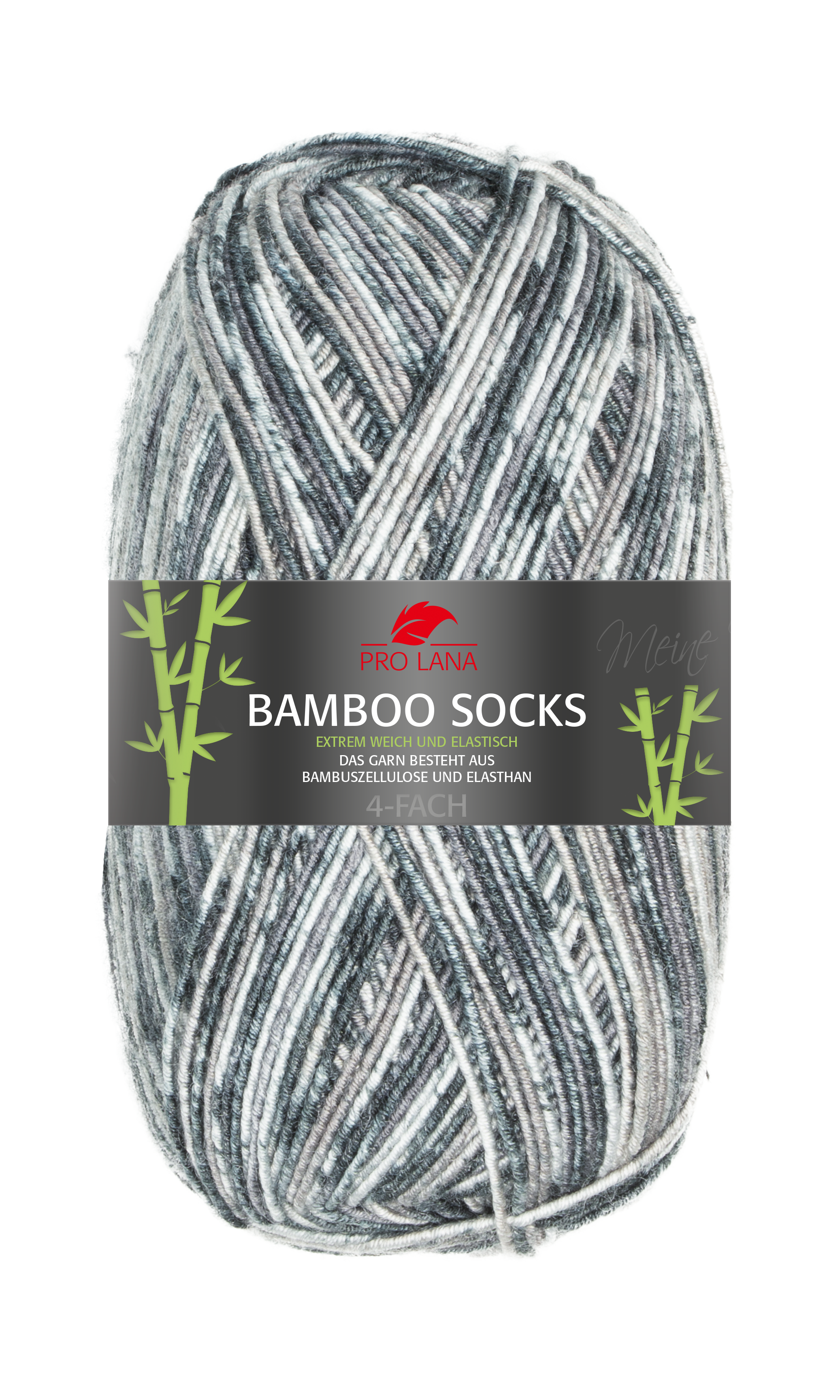 Bamboo Socks blau/grau meliert 