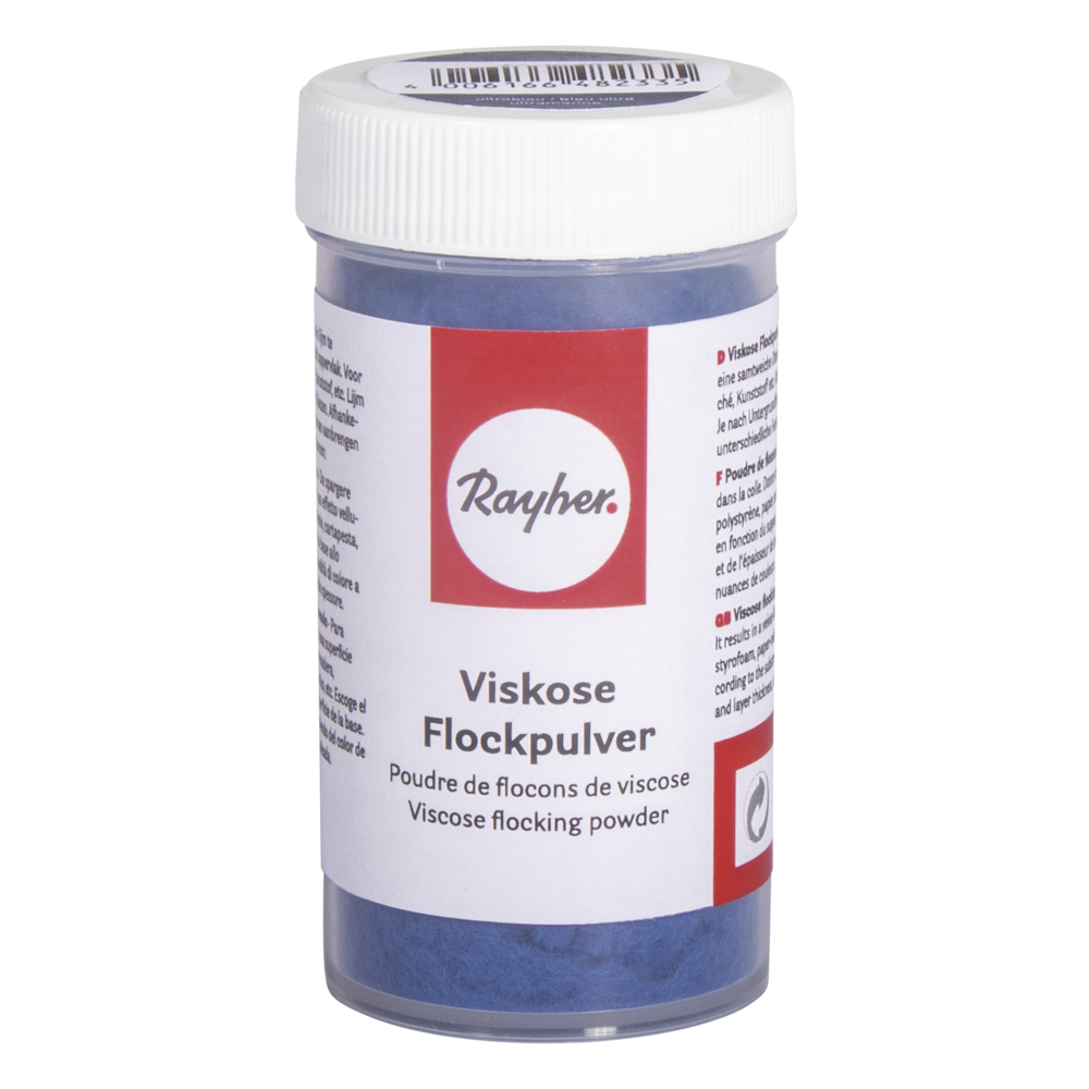 Viskose-Flockpulver mit Streueinsatz 8g Viskose-Flockpulver mit Streueinsatz 8g