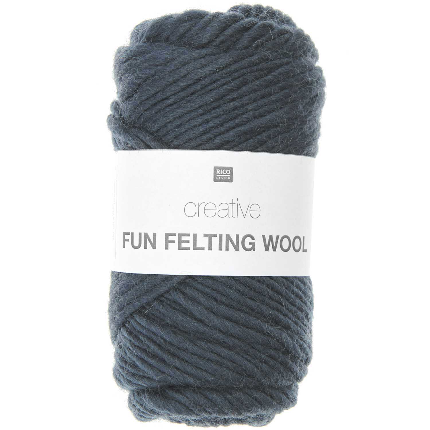 Rico Design Creative Fun Felting Wool 50g 50m Rico Design Creative Fun Felting Wool 50g 50m