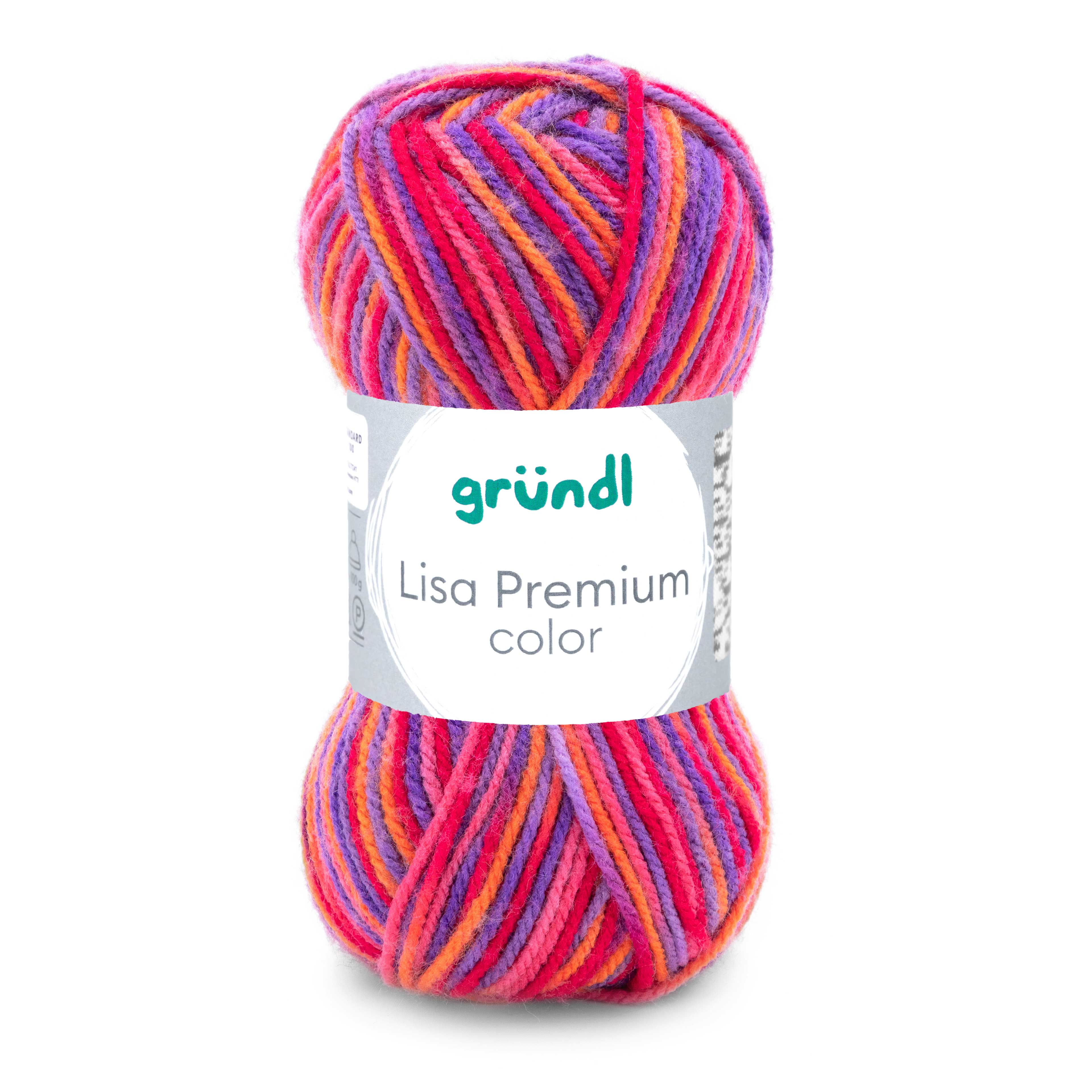 Lisa Premium Color 100 % Polyacryl 50g/133m