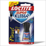 Loctite Superkleber Pinsel 5 g Sekundenkleber Schnellkleber Sofortklebstoff Super Glue