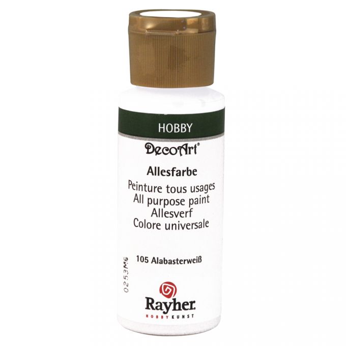 Rayher Allesfarbe, 59ml  DecoArt Bastelfarbe Acrylfarbe Hobbyfarbe