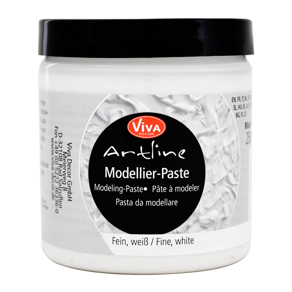 Artline Modellier-Paste Viva Decor fein weiß 250ml