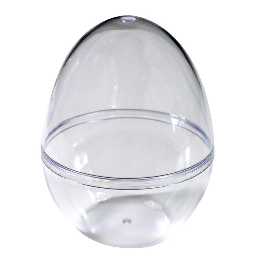 Kunststoff-Ei Plexiei teilbar glasklar