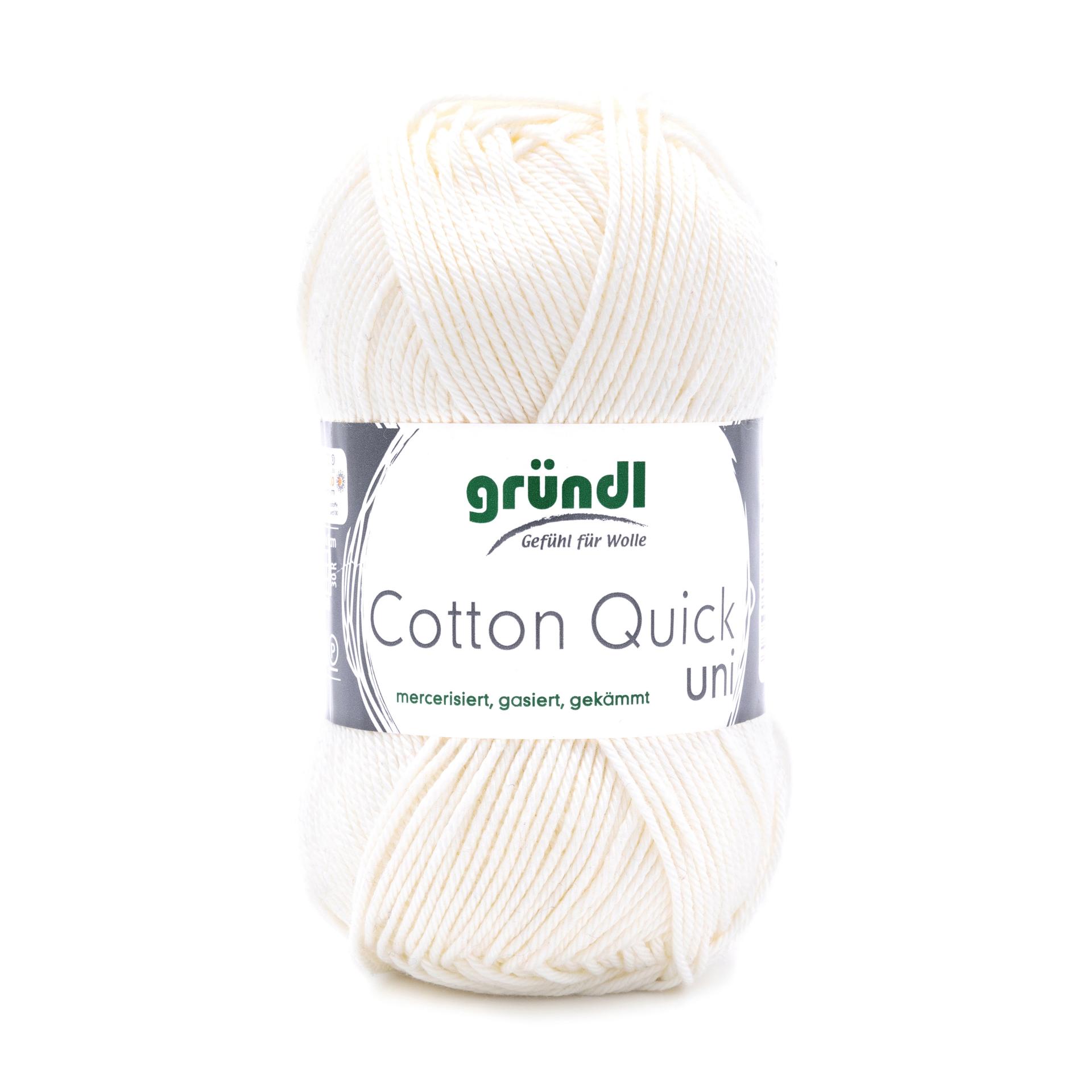 Cotton Quick uni, 100 % Baumwolle, 50g/125m