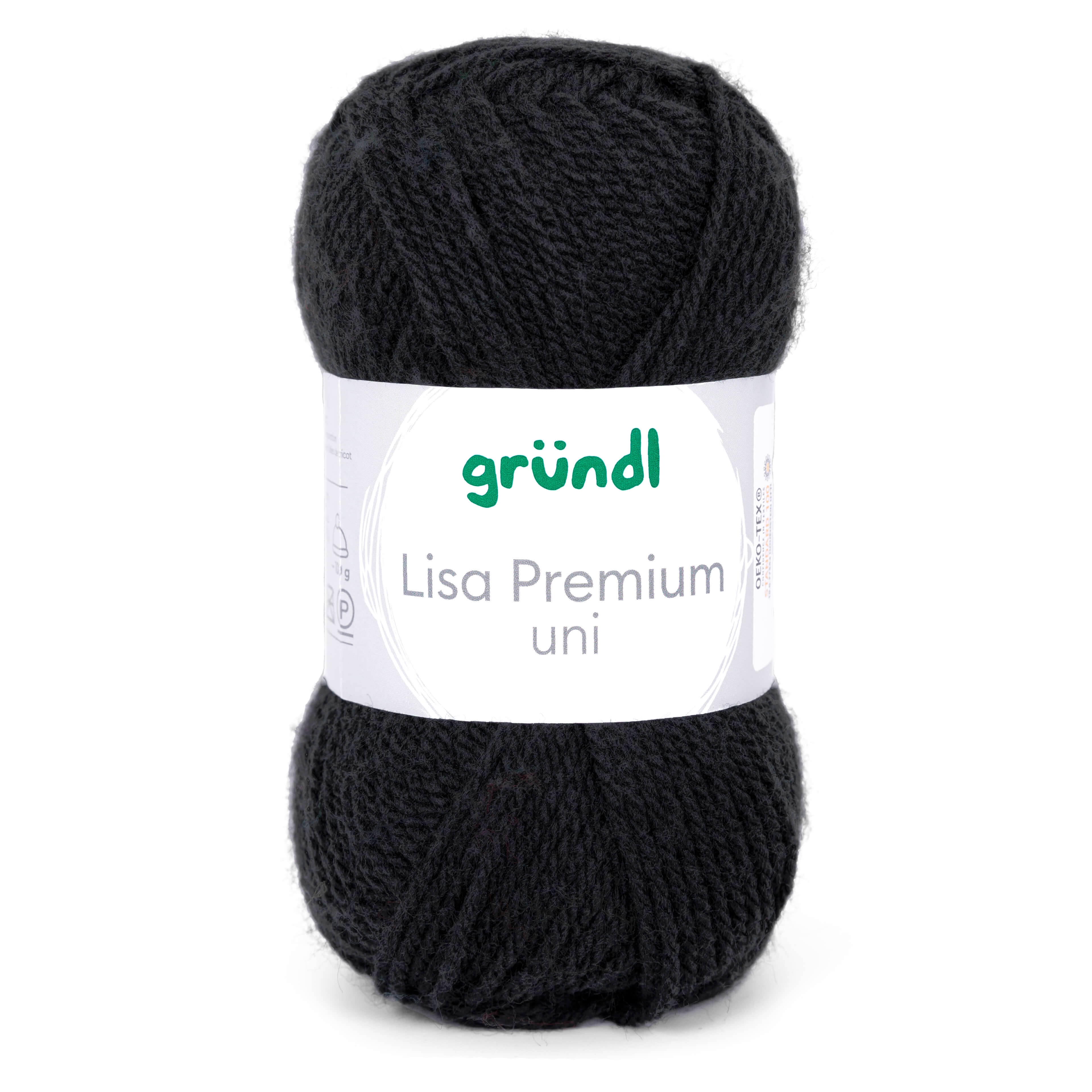 Lisa Premium uni 100 % Polyacryl 50g/133m Lisa Premium uni 100 % Polyacryl 50g/133m