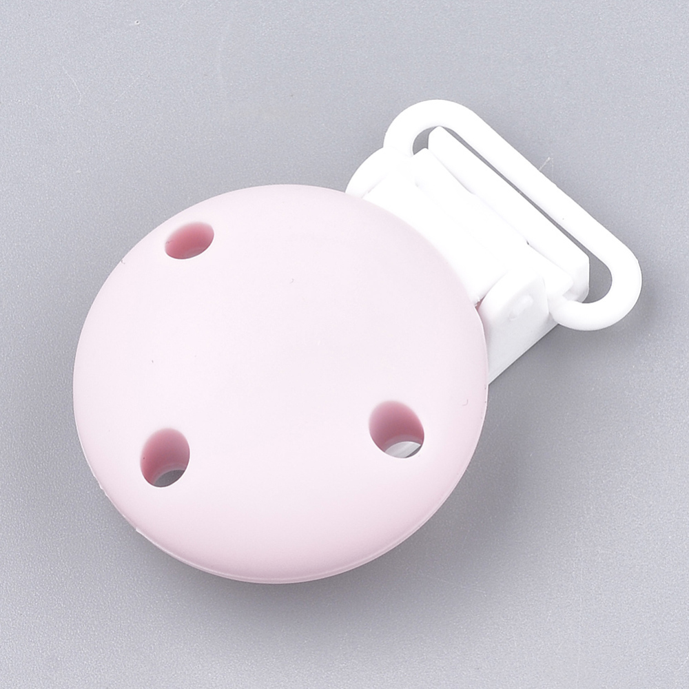 Silikon Schnuller Clip ROSA 49x34x30mm Silikon Schnuller Clip ROSA 49x34x30mm