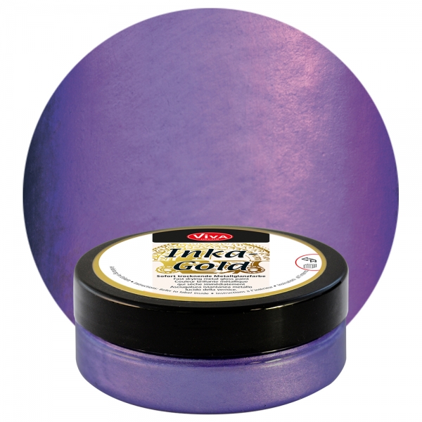 Viva Decor Inka Gold, 62,5g Dose Metallglanz Farbe 