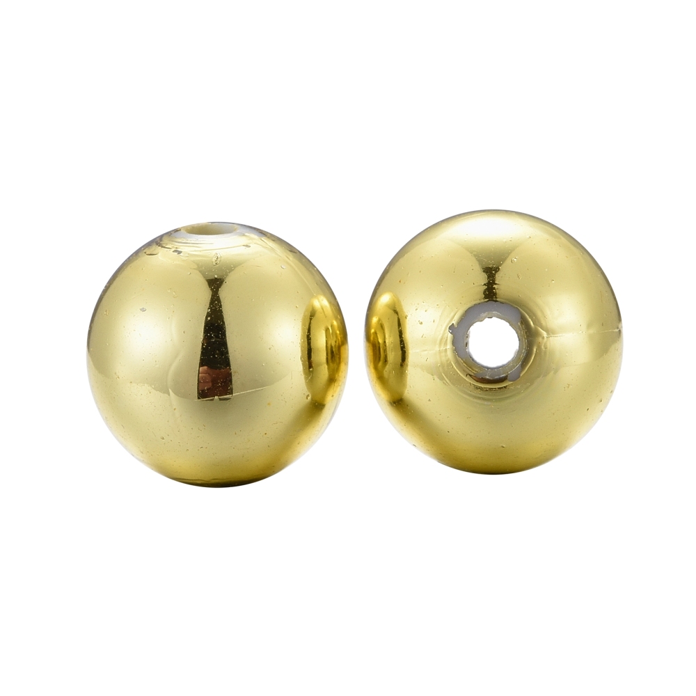 Acrylperlen gold 4-12 mm sortiert Acrylperlen gold 4-12 mm sortiert