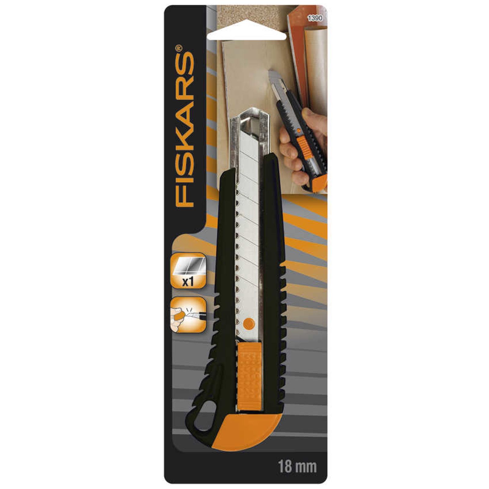 Fiskars Cuttermesser Utility Knives 18mm