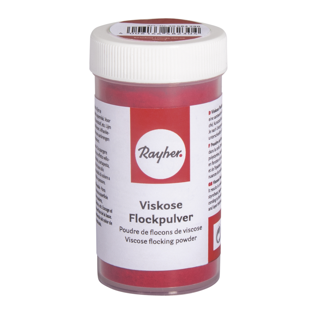 Viskose-Flockpulver mit Streueinsatz 8g Viskose-Flockpulver mit Streueinsatz 8g