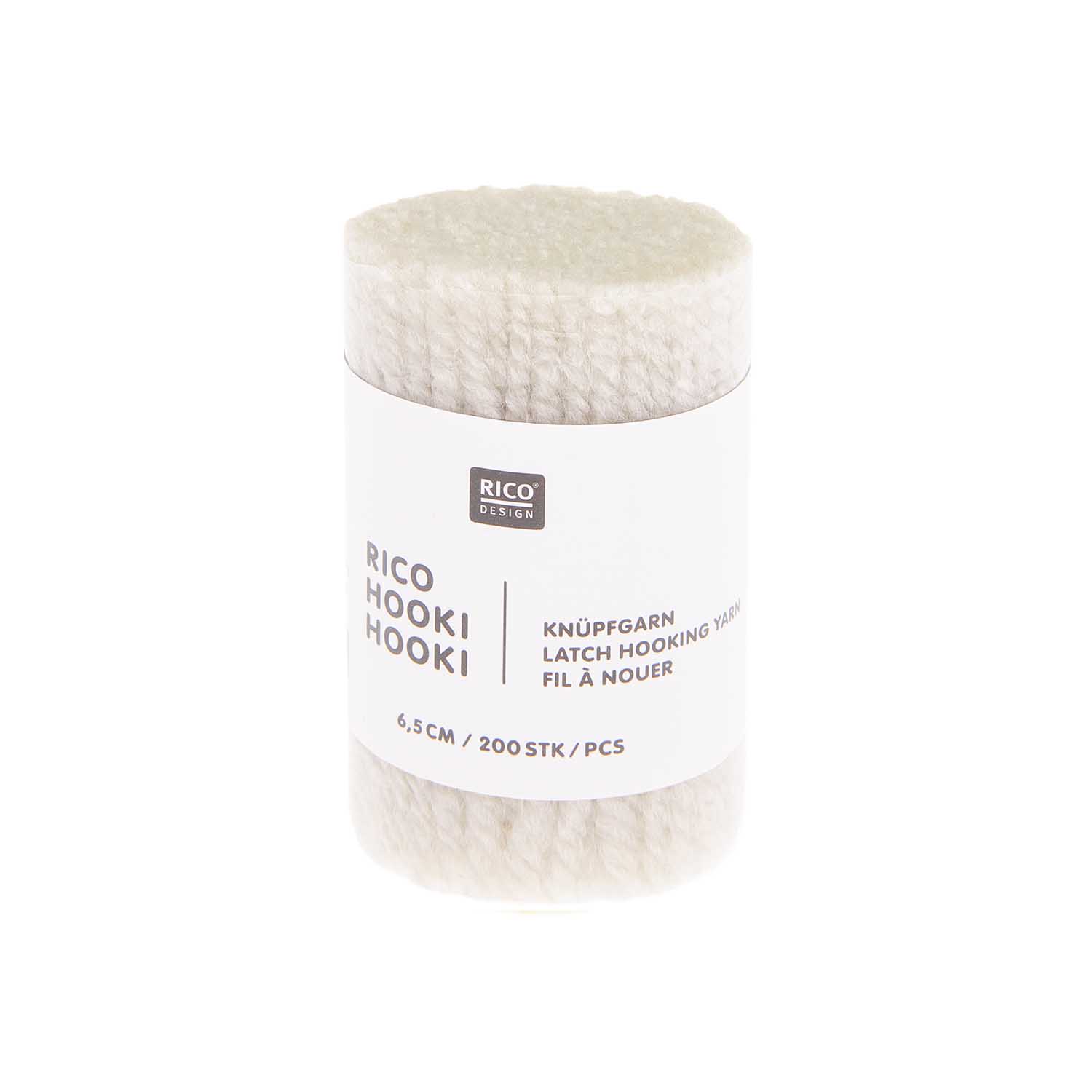 Rico Hooki Hooki Knüpfgarn 6,5cm verschiedene Farben Rico Hooki Hooki Knüpfgarn 6,5cm verschiedene Farben