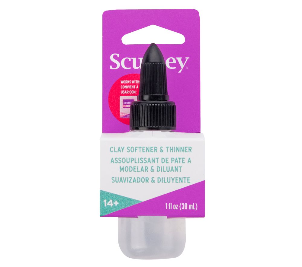 Liquid Clay Softener - Weichmacher für hartes Polymerclay, 29ml Liquid Clay Softener - Weichmacher für hartes Polymerclay, 29ml