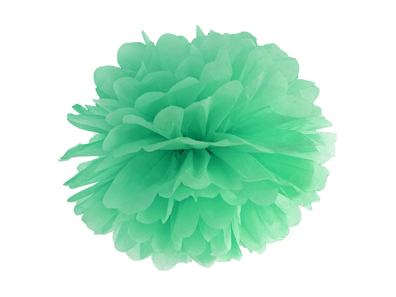 Pompons Seidenpapier 35 cm , per Stück