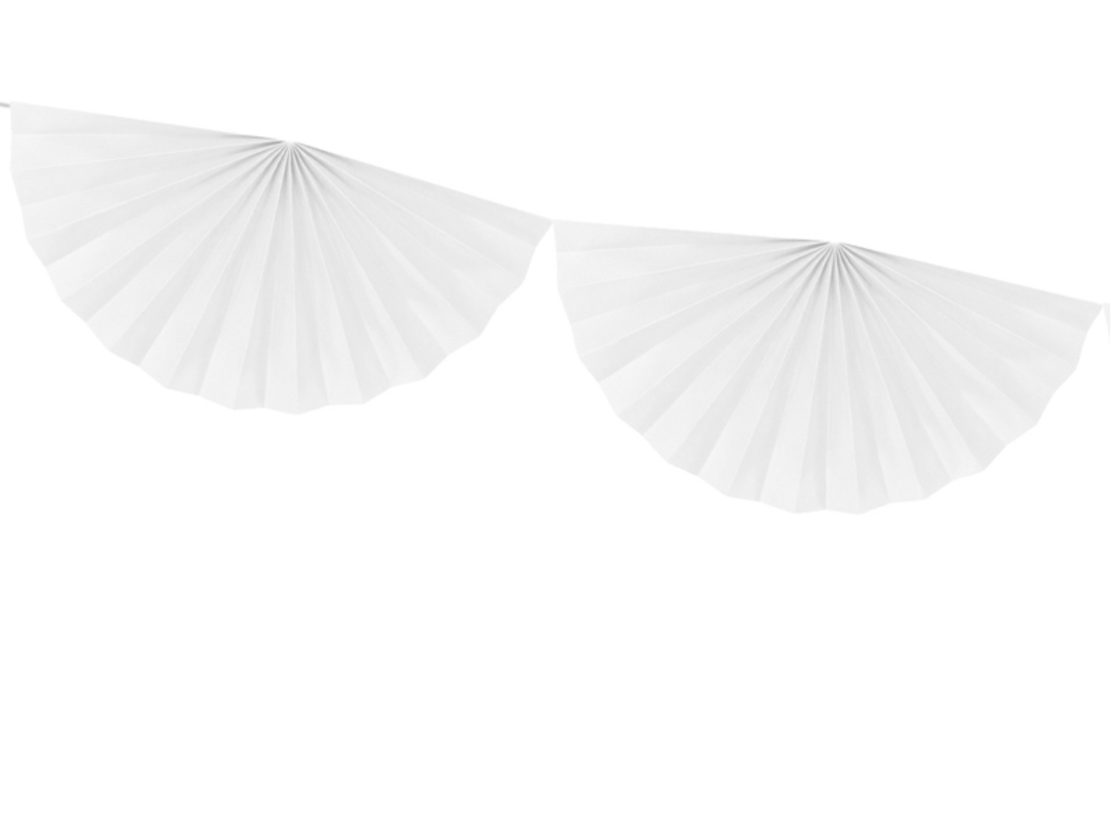 Rosetten-Girlande 0,4x3m Tissue Garland Rosette