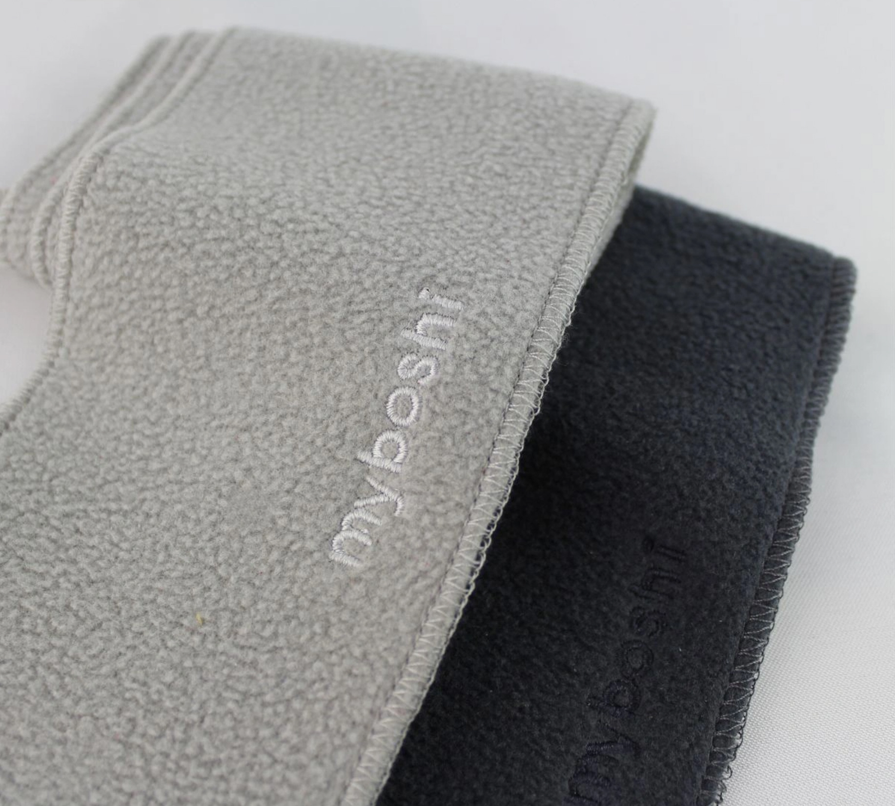 Myboshi Mützenfleece hellgrau und dunkelgrau zum Einnähen 61x9cm 2 Stück Myboshi Mützenfleece hellgrau und dunkelgrau zum Einnähen 61x9cm 2 Stück