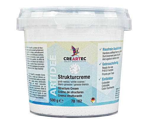 Strukturcreme grob weiß Structure Cream 500g 