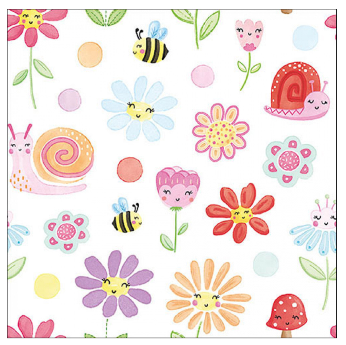  Ambiente Servietten Fantasy garden 33x33cm 20 Stück FSC Mix