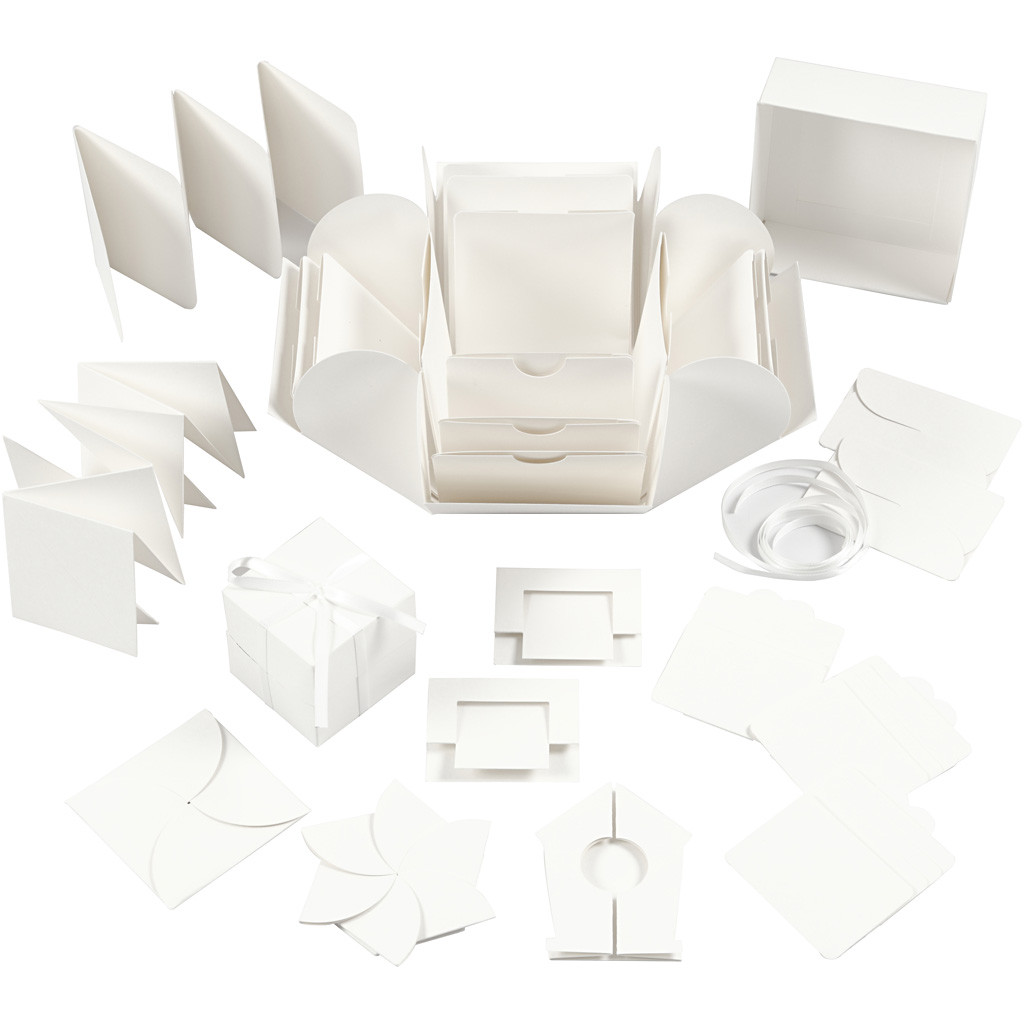 Explosionsbox Überraschungsbox 12,5x12,5cm 