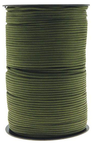 Thai Cord Taschenhäkelgarn OLIVGRÜN ø 3mm 400g 200m