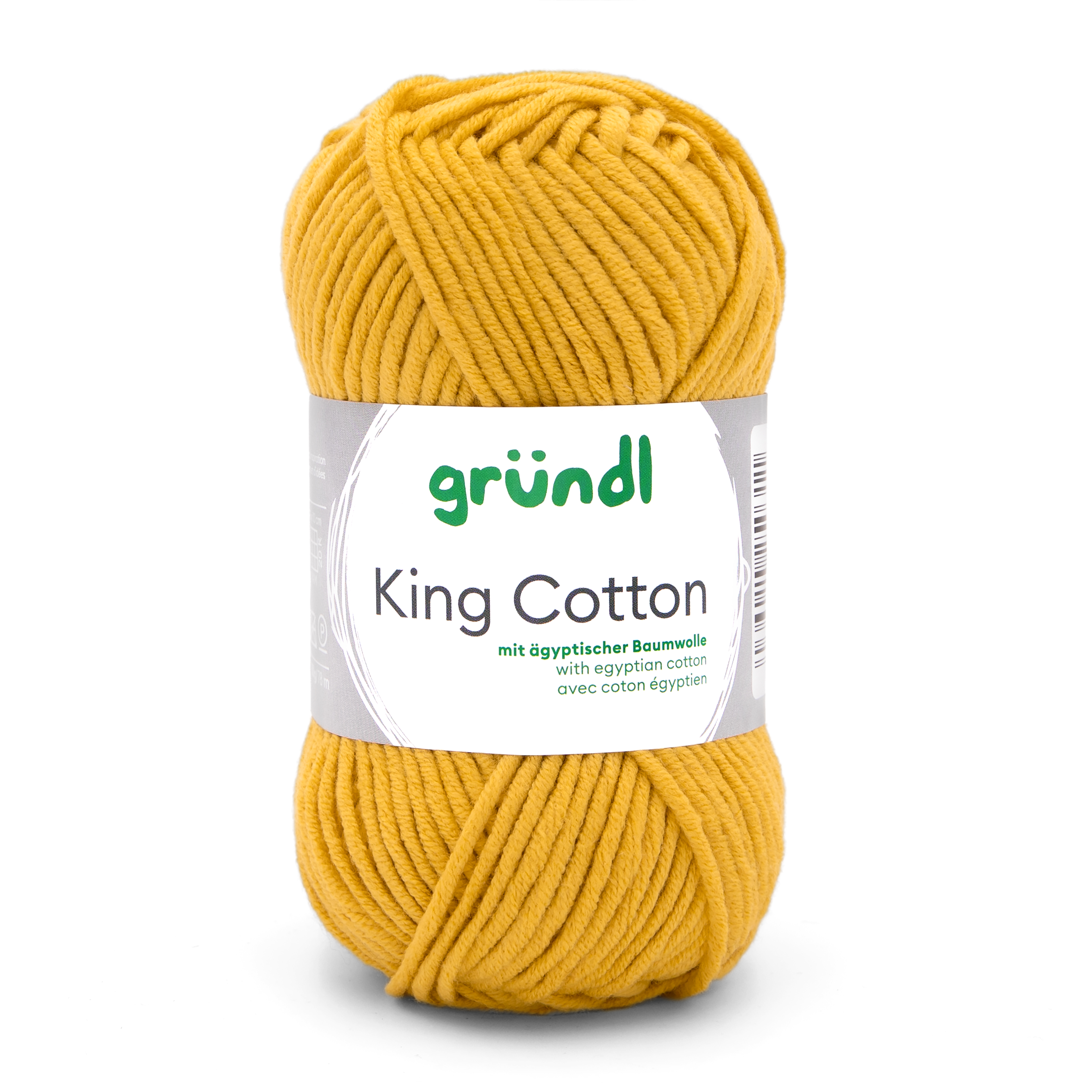 King Cotton GOLD 55 % Polyacryl 45 % Baumwolle (egypt) 50g/78m King Cotton GOLD 55 % Polyacryl 45 % Baumwolle (egypt) 50g/78m