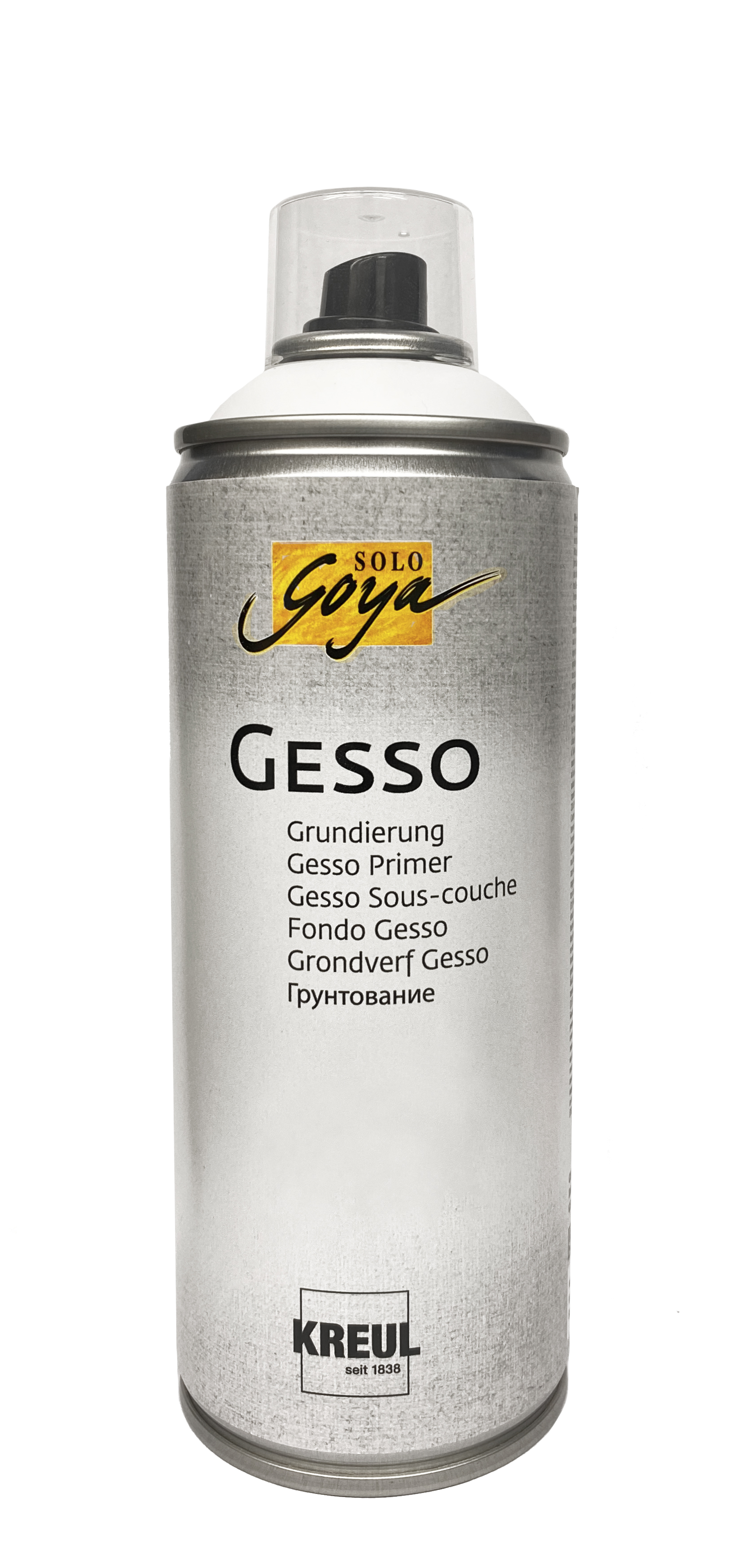 SOLO GOYA Gesso Spray weiß Grundierung 400ml