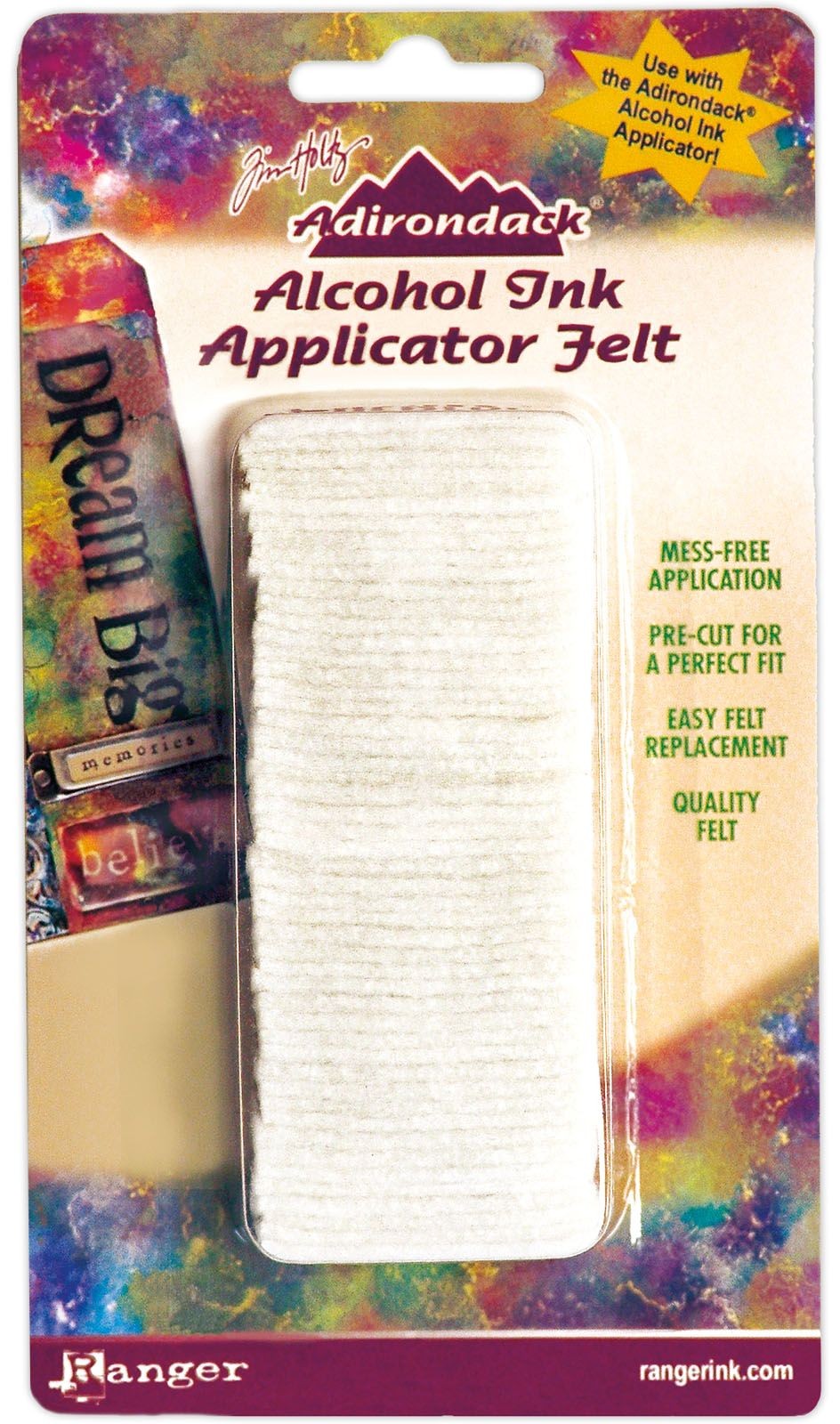 Alcohol Ink Applicator Felt Tim Holtz Adirondack 50 Filz-Pads