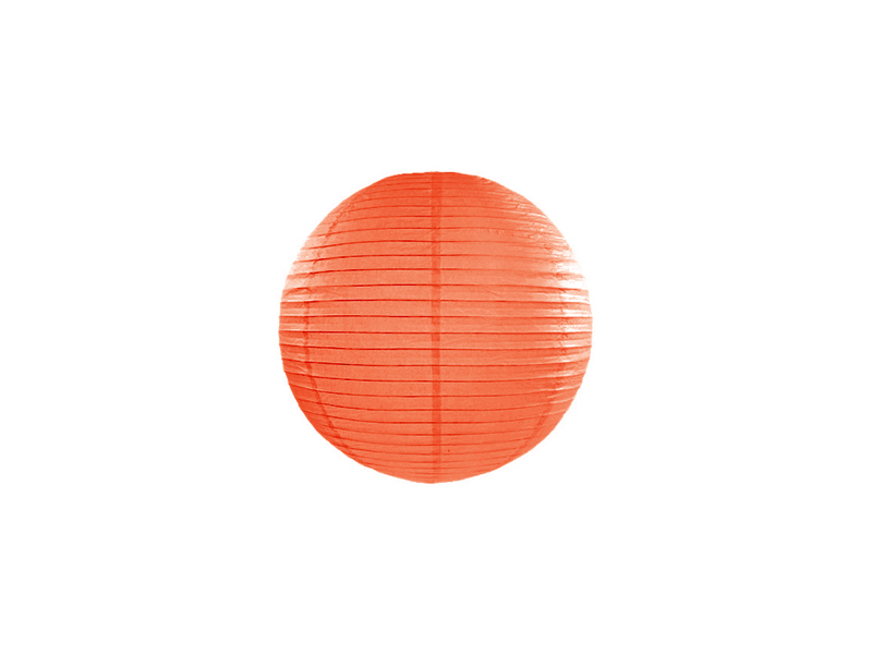 Papier-Laterne orange Paper Lantern Lampion 20cm