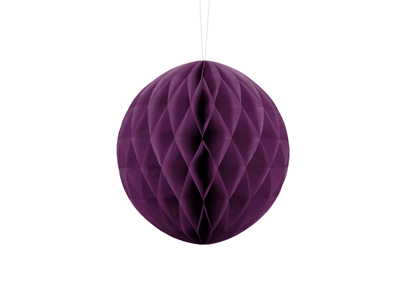 Honeycomb dark grape Wabenball 