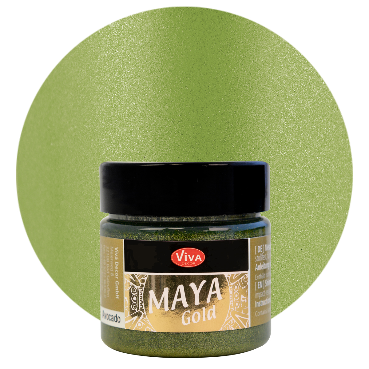  Maya Gold, 45ml  Metallicfarbe 