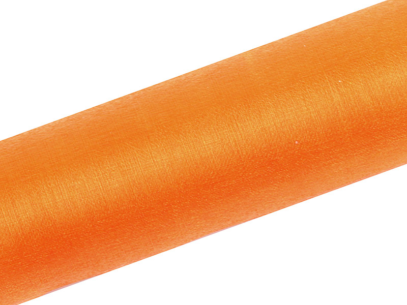 Organza Stoff einfarbig 0,36x9m