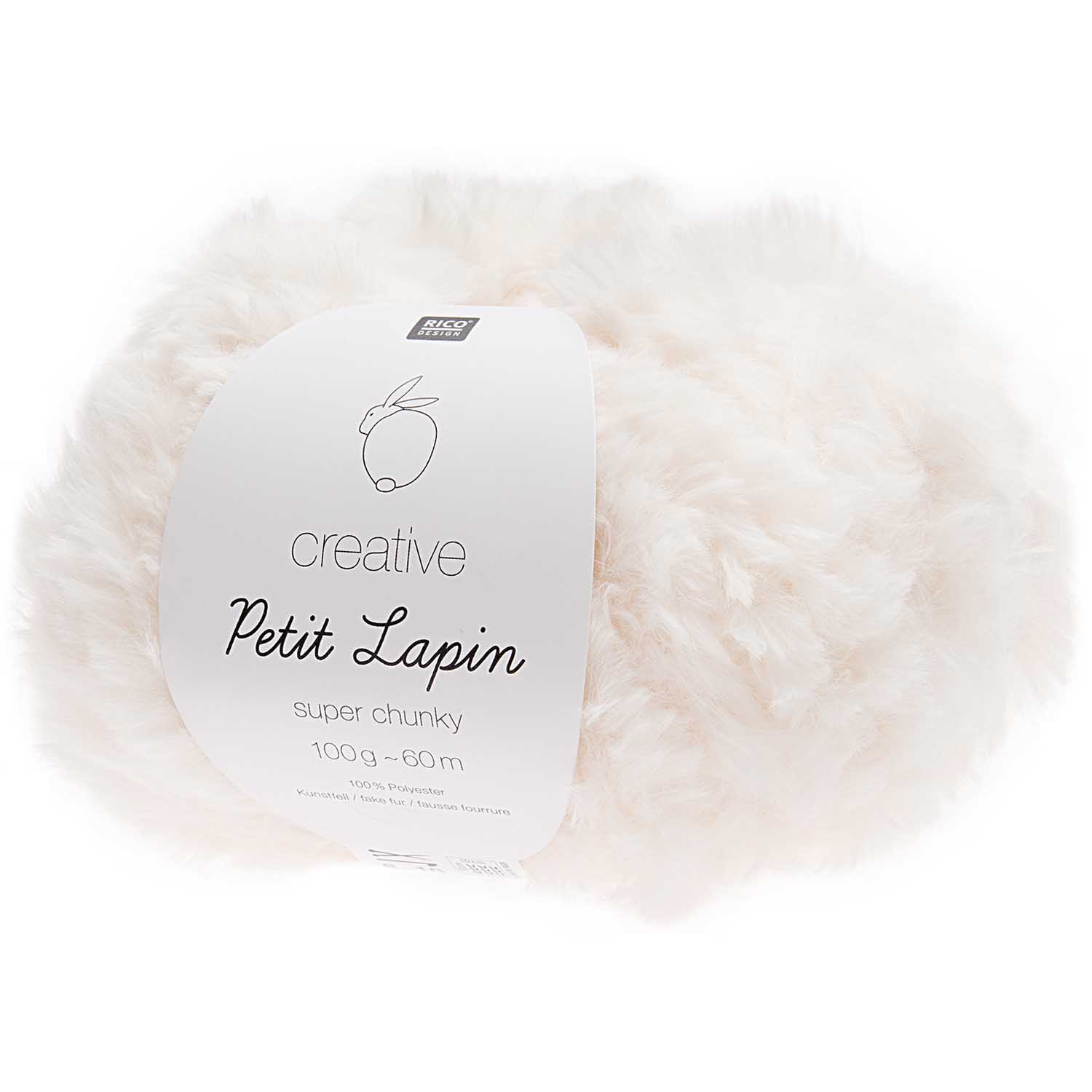 Rico Design Creative Petit Lapin Super Chunky 100g 60m Rico Design Creative Petit Lapin Super Chunky 100g 60m
