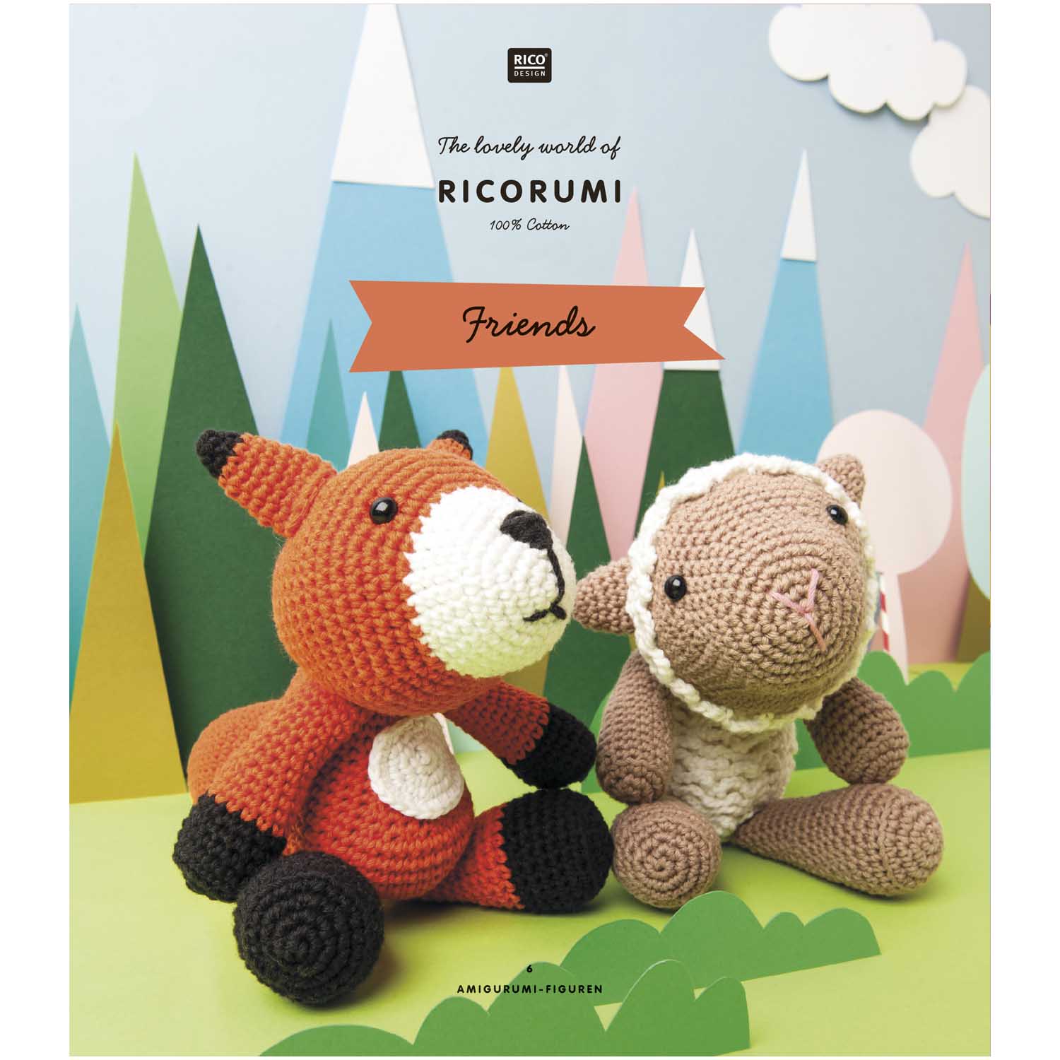 Buch Ricorumi Amigurumi-Figuren Friends