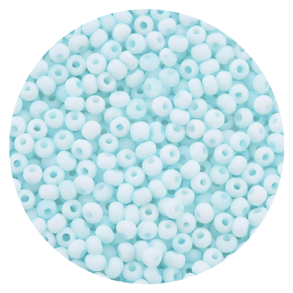 Rocailles Frost Light Blue 2,6mm 17g