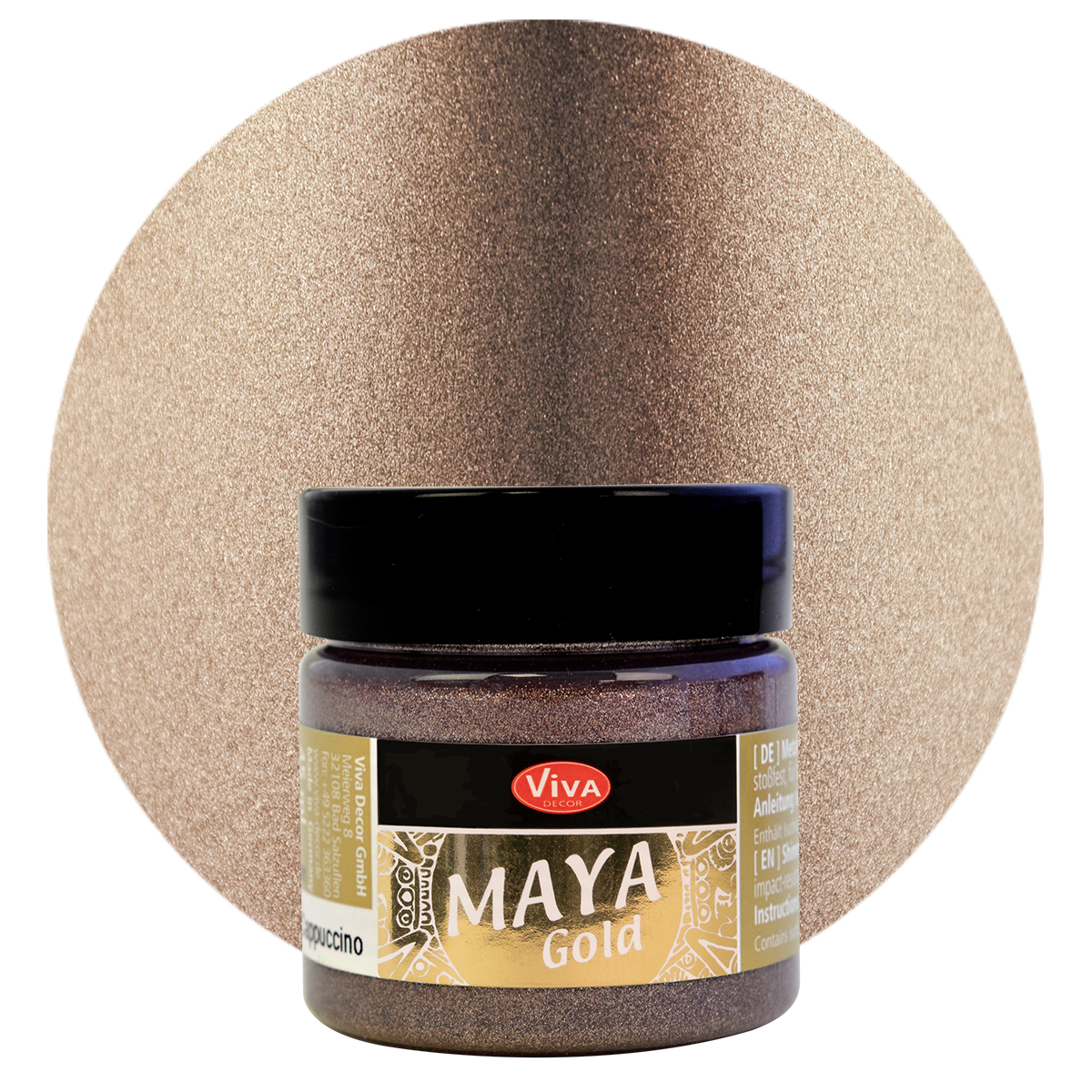  Maya Gold, 45ml  Metallicfarbe 