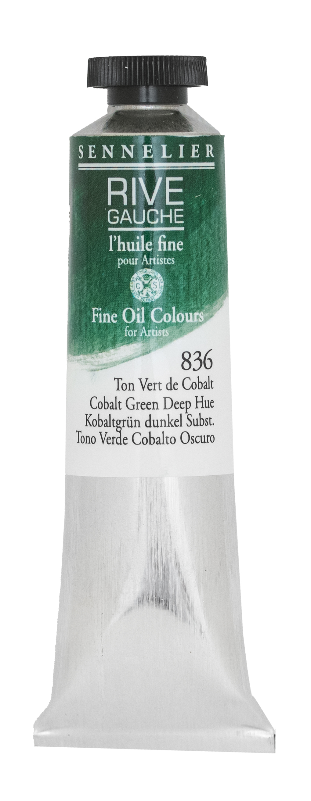 Sennelier RIVE Gauche KOBALTGRÜN DUNKEL feine Ölfarbe 40 ml