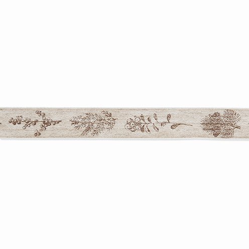Drahtband Zweige 25 mm natur braun Drahtband Zweige 25 mm natur braun