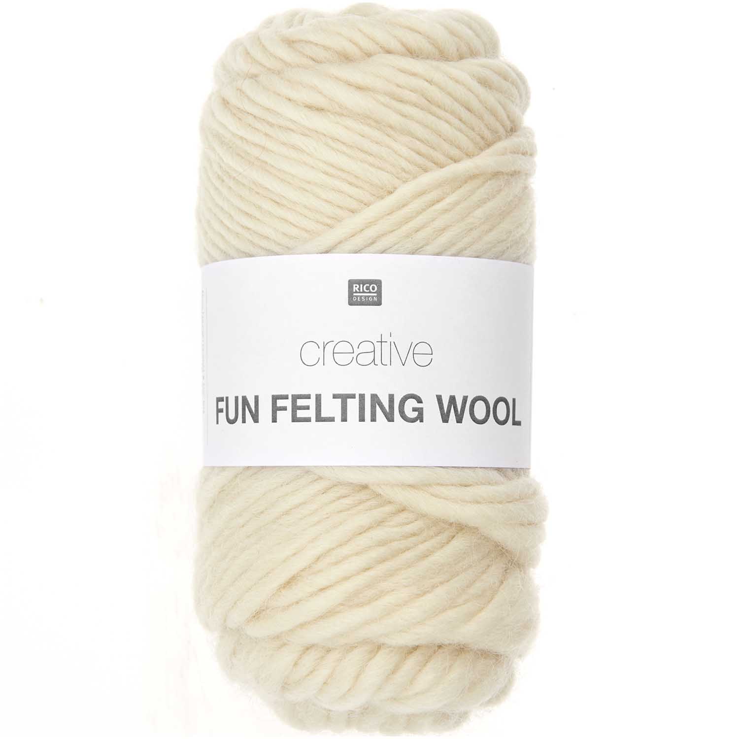 Rico Design Creative Fun Felting Wool 50g 50m Rico Design Creative Fun Felting Wool 50g 50m