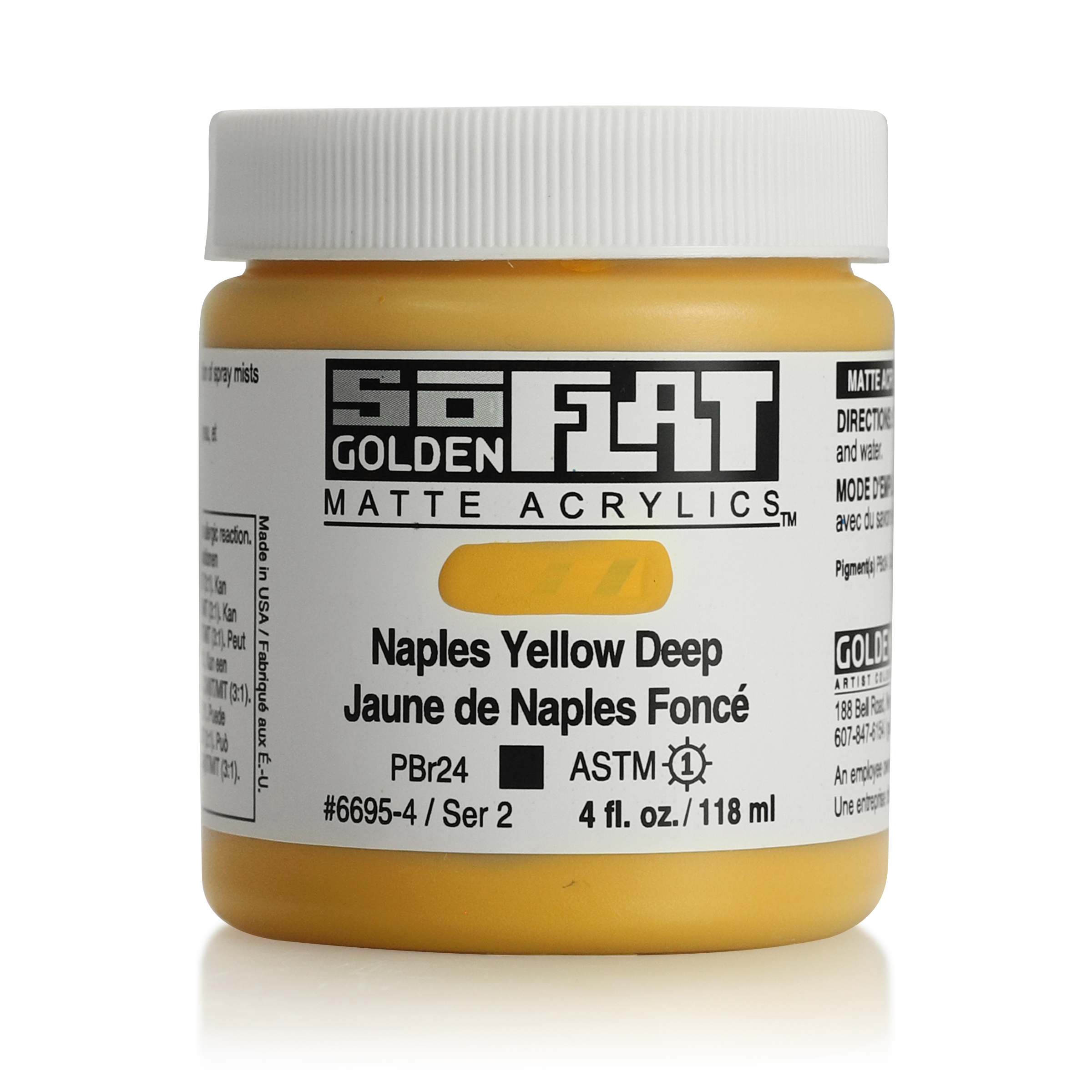 SoFlat Golden Acrylics, Matte Acrylfarbe