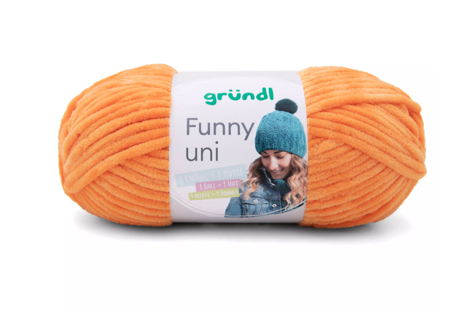 Wolle Funny, chenilleartige Microfaser, 100g/120m 100% Polyacryl