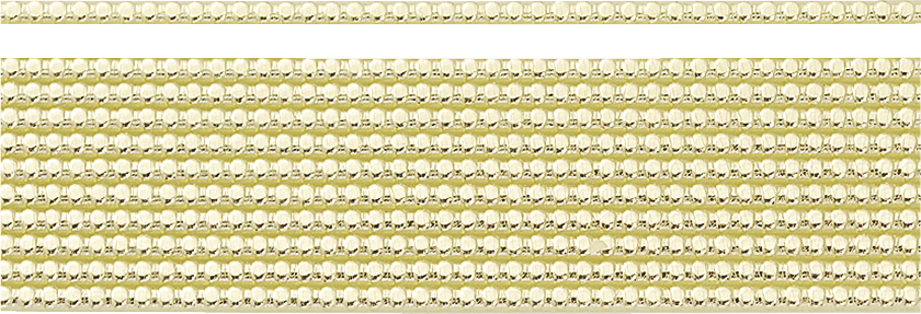 Wachs-Perlstreifen 200 mm Ø 2 mm  glänzend 11 Stück/Packung