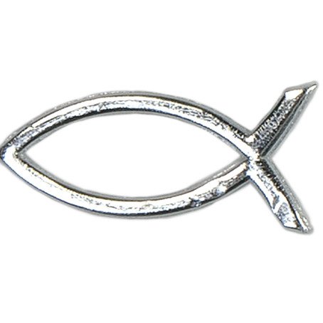 Wachsmotiv christlicher Fisch 40x18mm Wachsmotiv christlicher Fisch 40x18mm