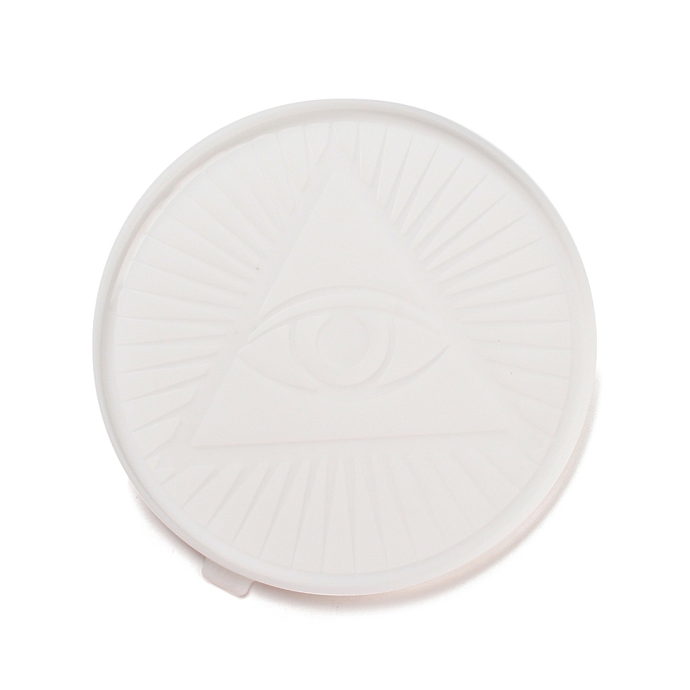 Silikonform Auge der Vorsehung/Allsehendes Auge rund 180x9mm Silikonform Auge der Vorsehung/Allsehendes Auge rund 180x9mm