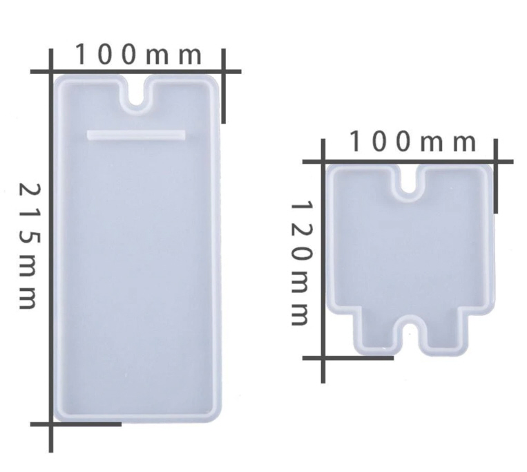 Silikon Gieform Handy Ständer, 2 teilig