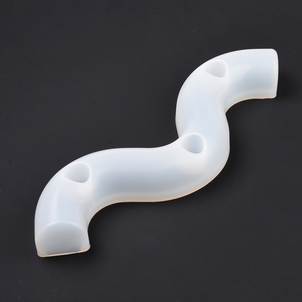Silikonform Kerzenständer M Form Wavy Line Silikonform Kerzenständer M Form Wavy Line