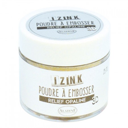 IZINK Embossingpuder, 25 ml, opaline